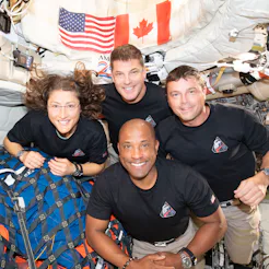 IN SPACE - APRIL 07: (EDITOR'S NOTE: This Handout image was provided by a third-party organization a...