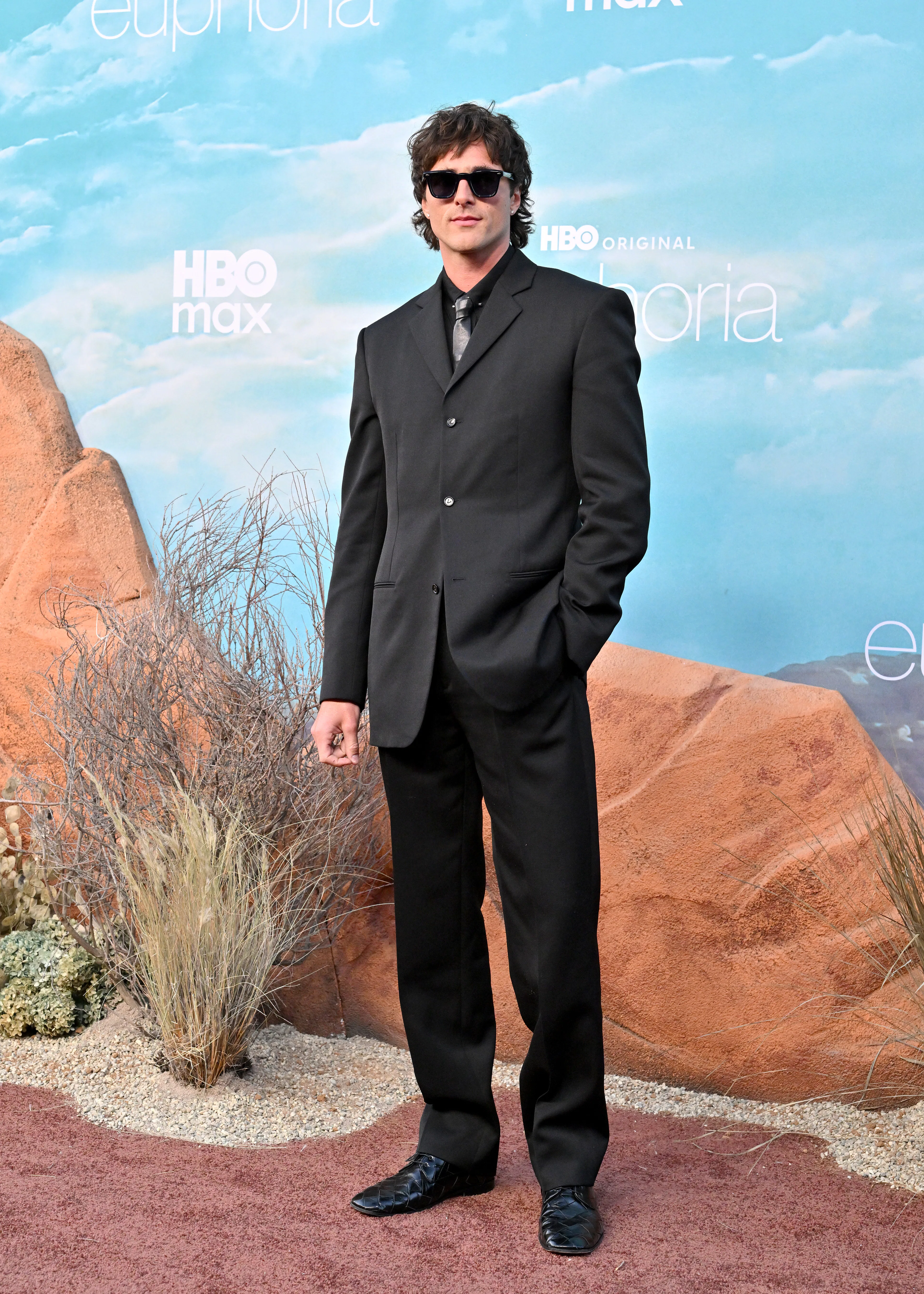 Jacob Elordi at the "Euphoria" premiere