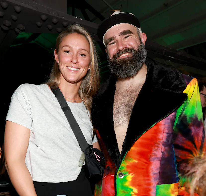 Kylie Kelce shares her relationship advice.