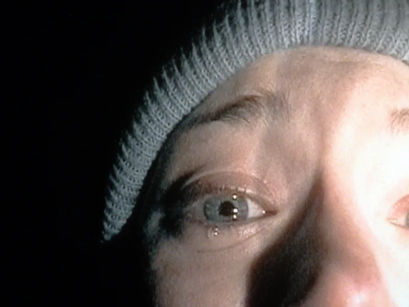 Heather Donahue in a scene from the film 'The Blair Witch Project', 1999. (Photo by Lauren Film/Gett...