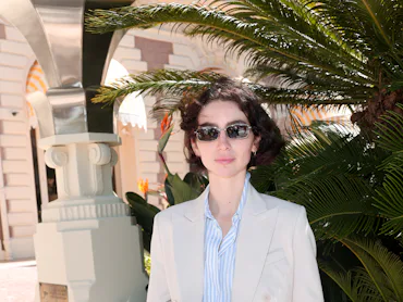 CANNES, FRANCE - MAY 12: Meadow Walker is seen leaving Hotel Carlton during the 79th annual Cannes F...