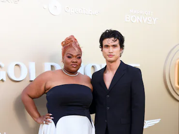 Da'Vine Joy Randolph and Charles Melton at the Gold House 5th Annual Gold Gala held at The Music Cen...