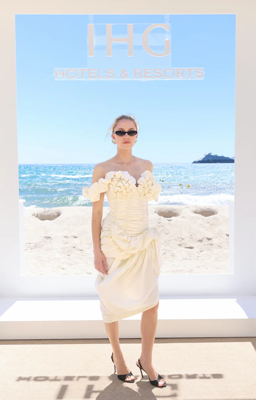 CANNES, FRANCE - MAY 12: Maika Monroe attends the Vanity Fair x IHG Hotels & Resorts Cannes Opening ...