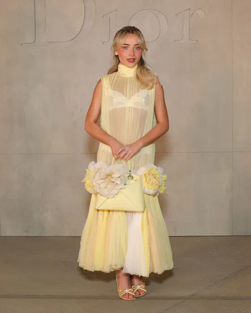 Sabrina Carpenter at the Dior Cruise show
