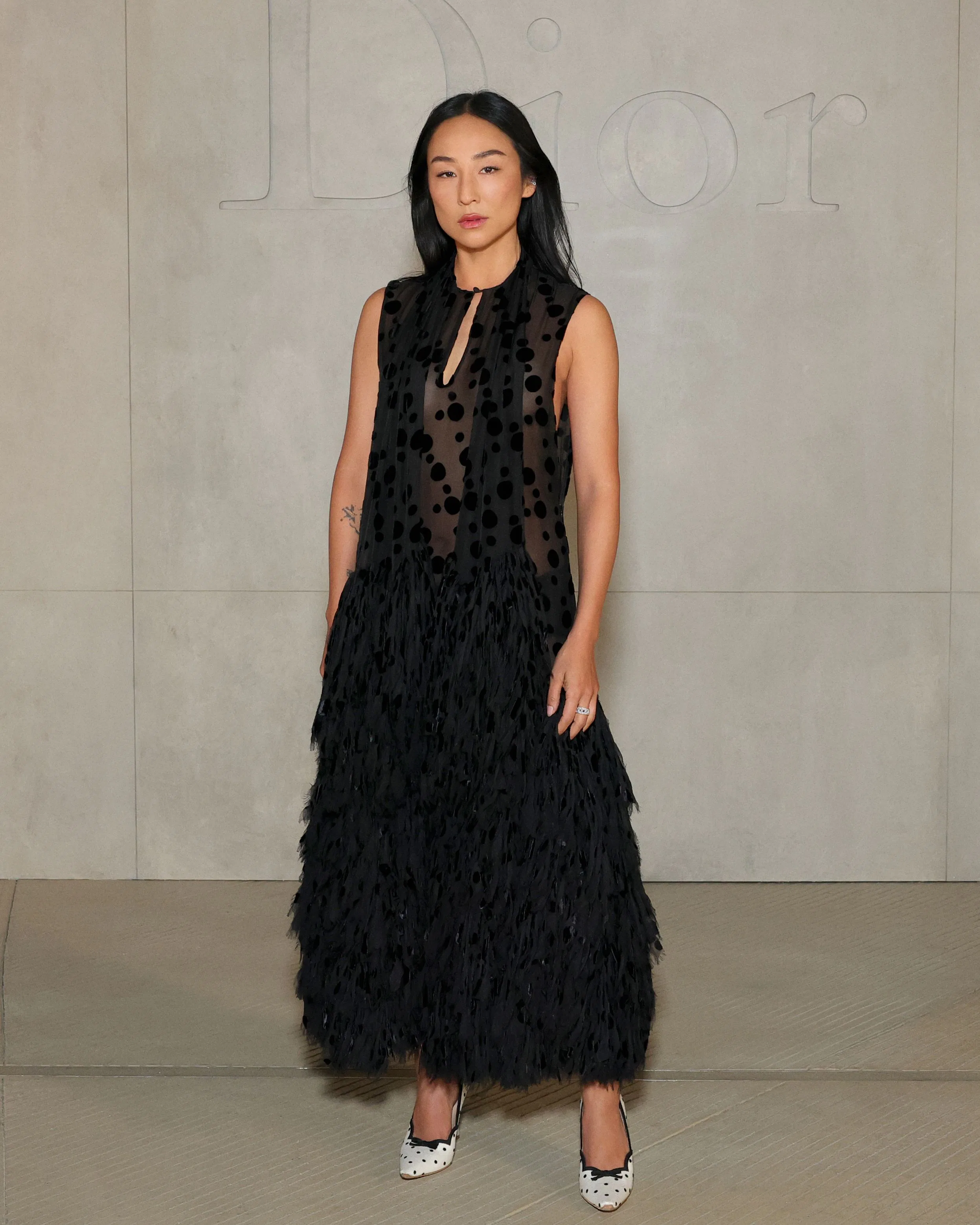 Celebrities at the Dior Cruise 2027 show