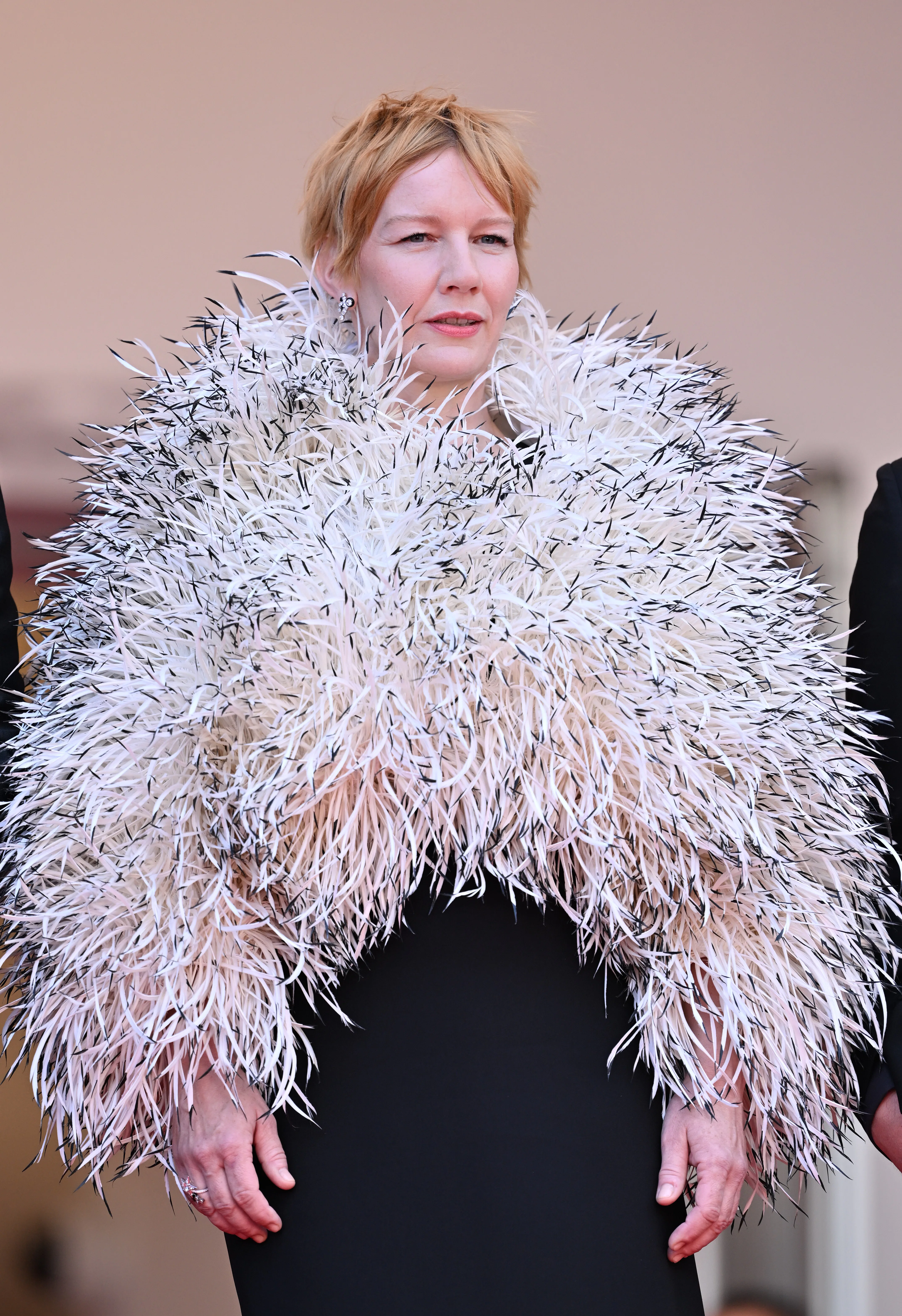 CANNES, FRANCE - MAY 14: German actress Sandra Huller arrives for the screening of the film 'Fatherl...