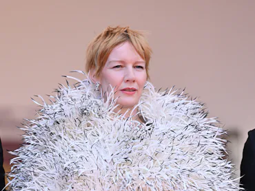 CANNES, FRANCE - MAY 14: German actress Sandra Huller arrives for the screening of the film 'Fatherl...