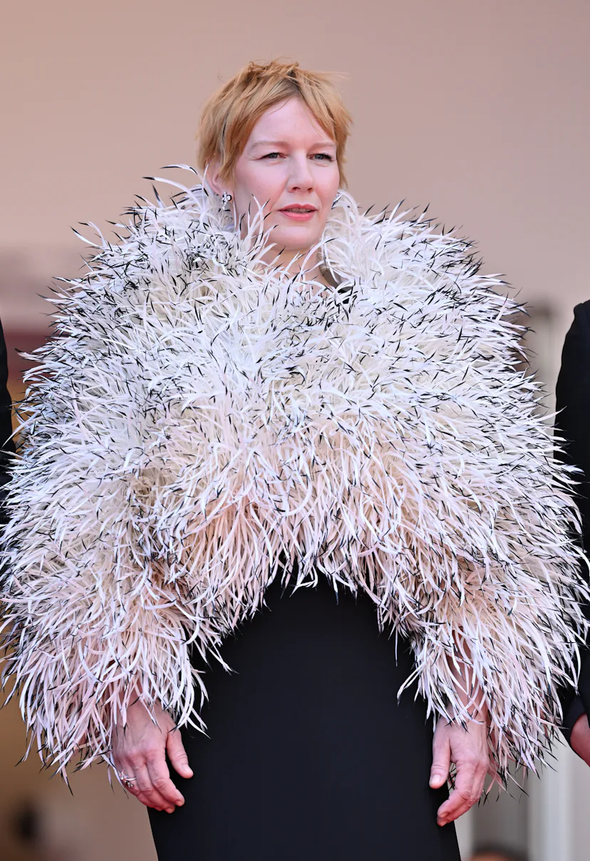 CANNES, FRANCE - MAY 14: German actress Sandra Huller arrives for the screening of the film 'Fatherl...