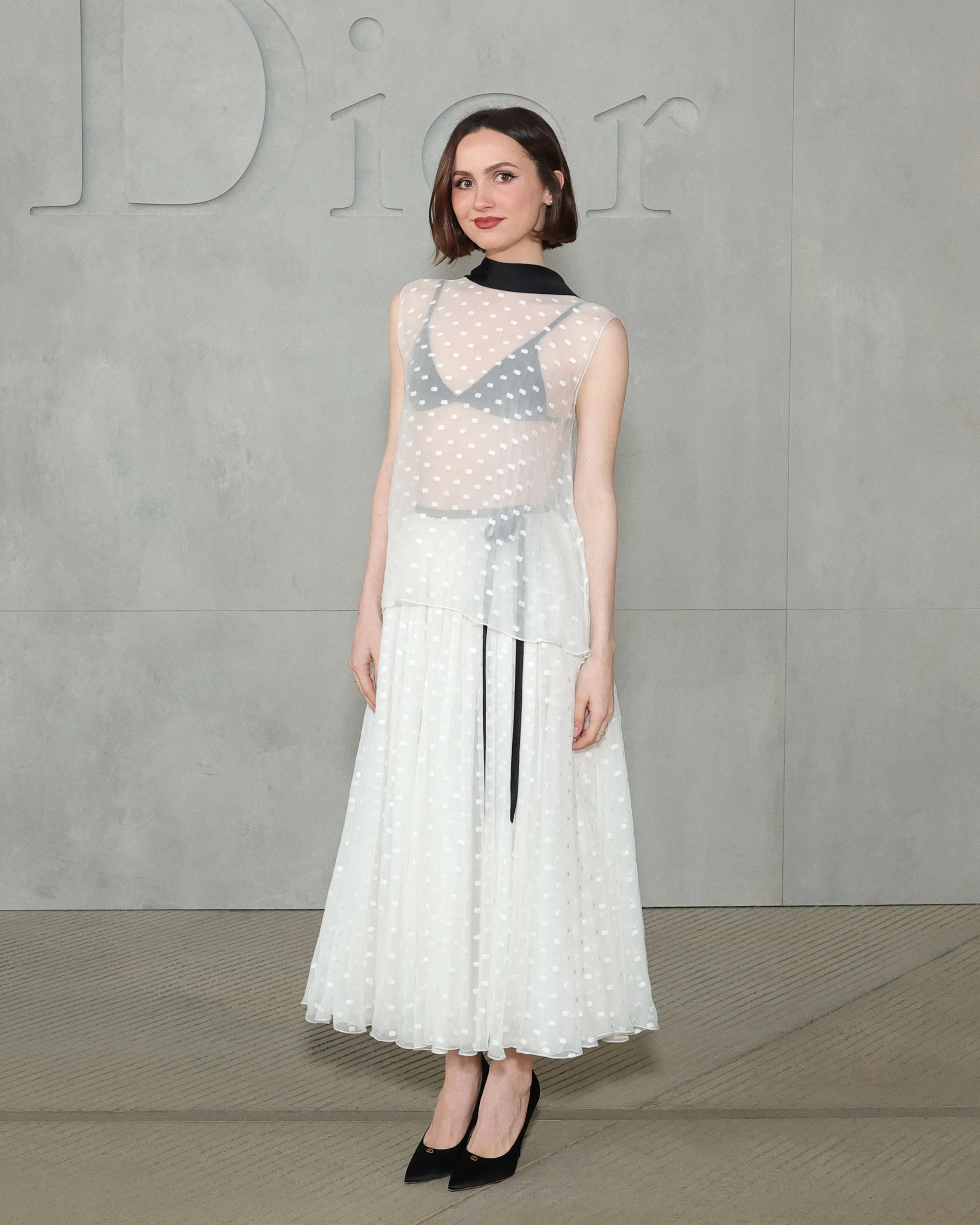 Celebrities at the Dior Cruise 2027 show