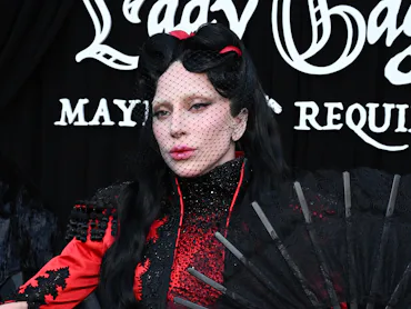 Lady Gaga at Apple Music Live: Lady Gaga's "MAYHEM Requiem" World Premiere held at AMC The Grove 14 ...