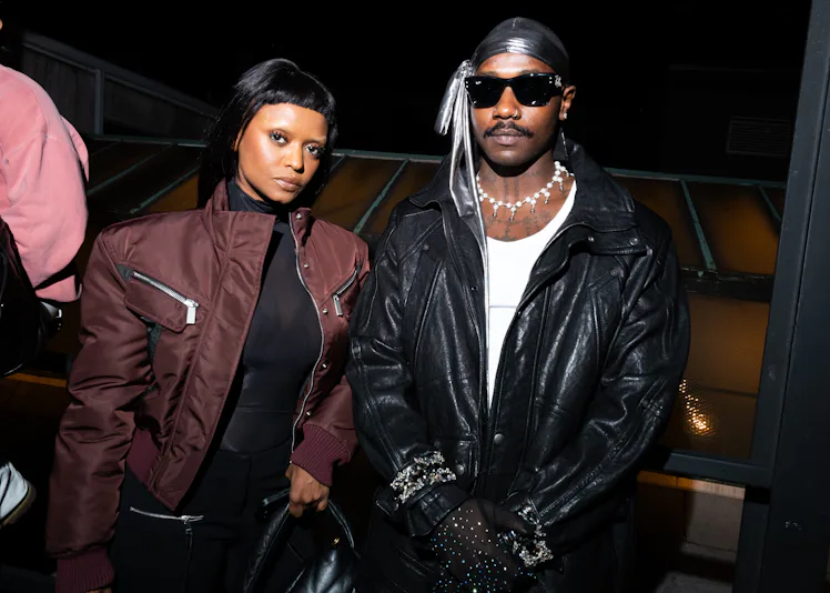 Kelela and Channel Tres at Off-White 10x10 Dinner held at Public Records on May 14, 2026 in New York...