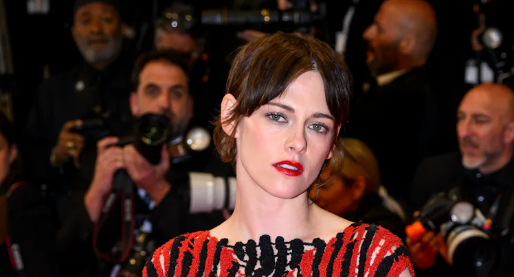 CANNES, FRANCE - MAY 16: Kristen Stewart attends the "Full Phil" screening during the 79th annual Ca...