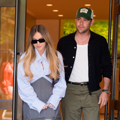 Scooter Braun reacts to girlfriend Sydney Sweeney's 'Euphoria' scenes.