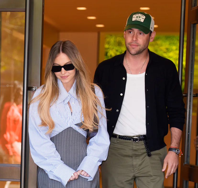 Scooter Braun reacts to girlfriend Sydney Sweeney's 'Euphoria' scenes.