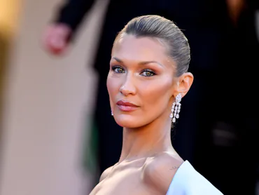 CANNES, FRANCE - MAY 17: Bella Hadid attends the "Garance" screening during the 79th annual Cannes F...