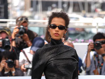 CANNES, FRANCE - MAY 18: Taylor Russell attends the "Hope" photocall at the 79th annual Cannes Film ...