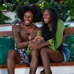 LOVE ISLAND USA -- Episode 633 -- Pictured: (l-r) Kordell Beckham, Serena Page -- (Photo by: Kim Nun...