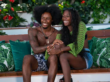 LOVE ISLAND USA -- Episode 633 -- Pictured: (l-r) Kordell Beckham, Serena Page -- (Photo by: Kim Nun...