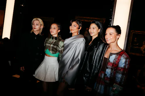 Felix, Chase Infiniti, Zendaya, Liu Yifei and Alicia Vikander at the Louis Vuitton 2027 Cruise Colle...
