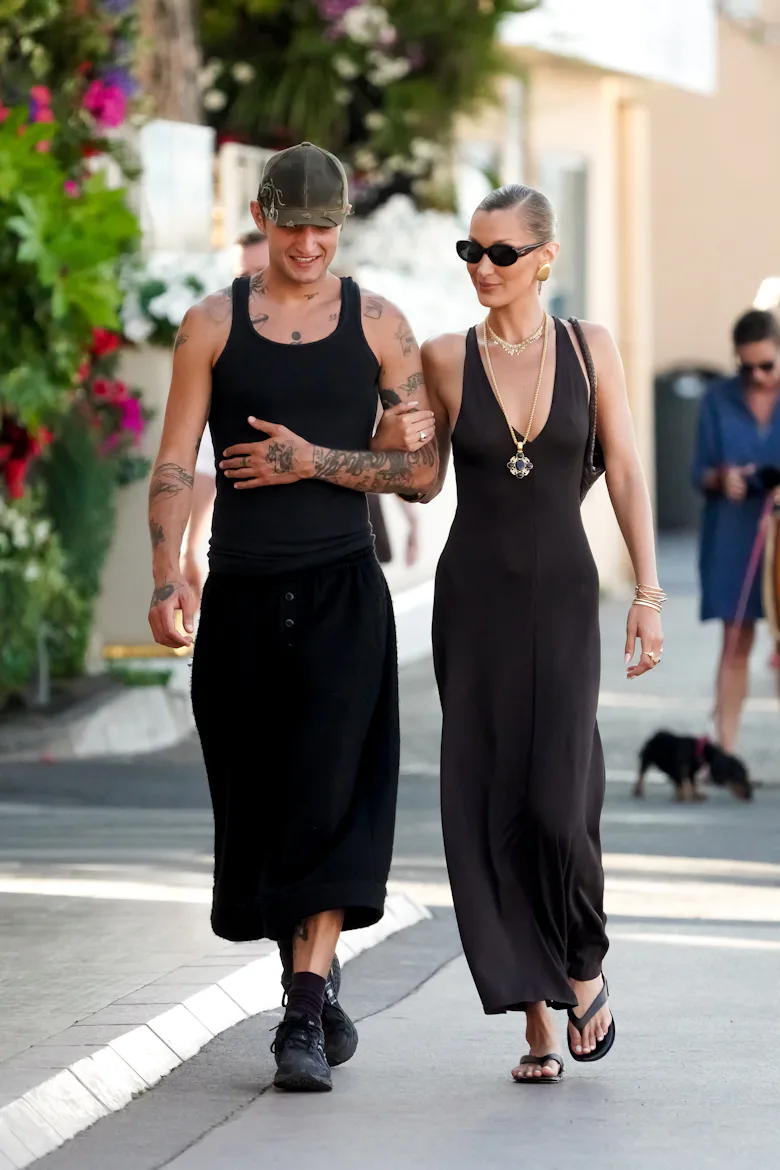 Bella Hadid Stuns on a Yacht in Pucci Swimsuit and Glamorous Sundress Bella Hadid Stuns on a Yacht in Pucci Swimsuit and Glamorous Sundress