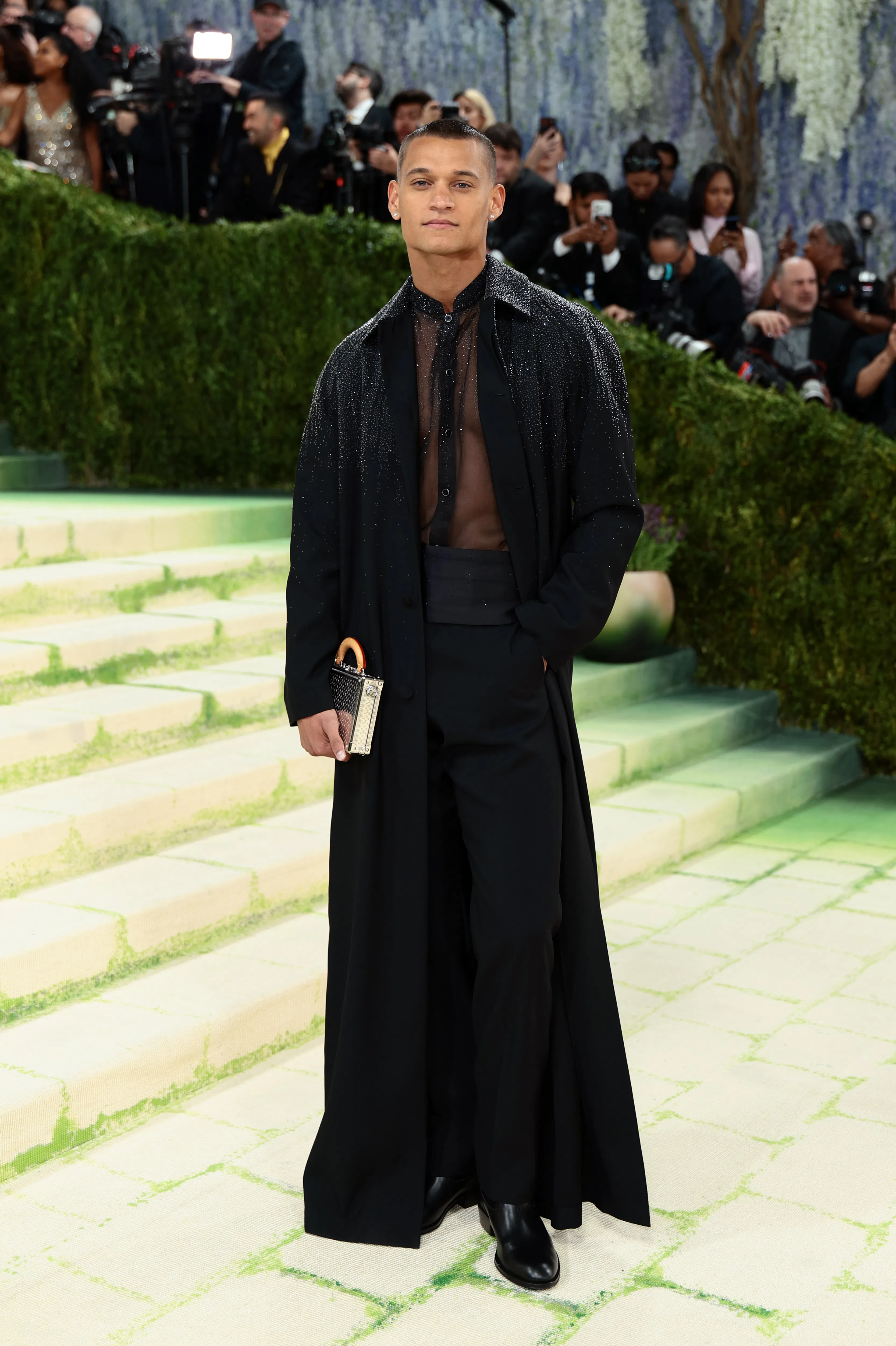 NEW YORK, NEW YORK - MAY 04: Tyriq Withers attends the 2026 Met Gala celebrating "Costume Art" at th...