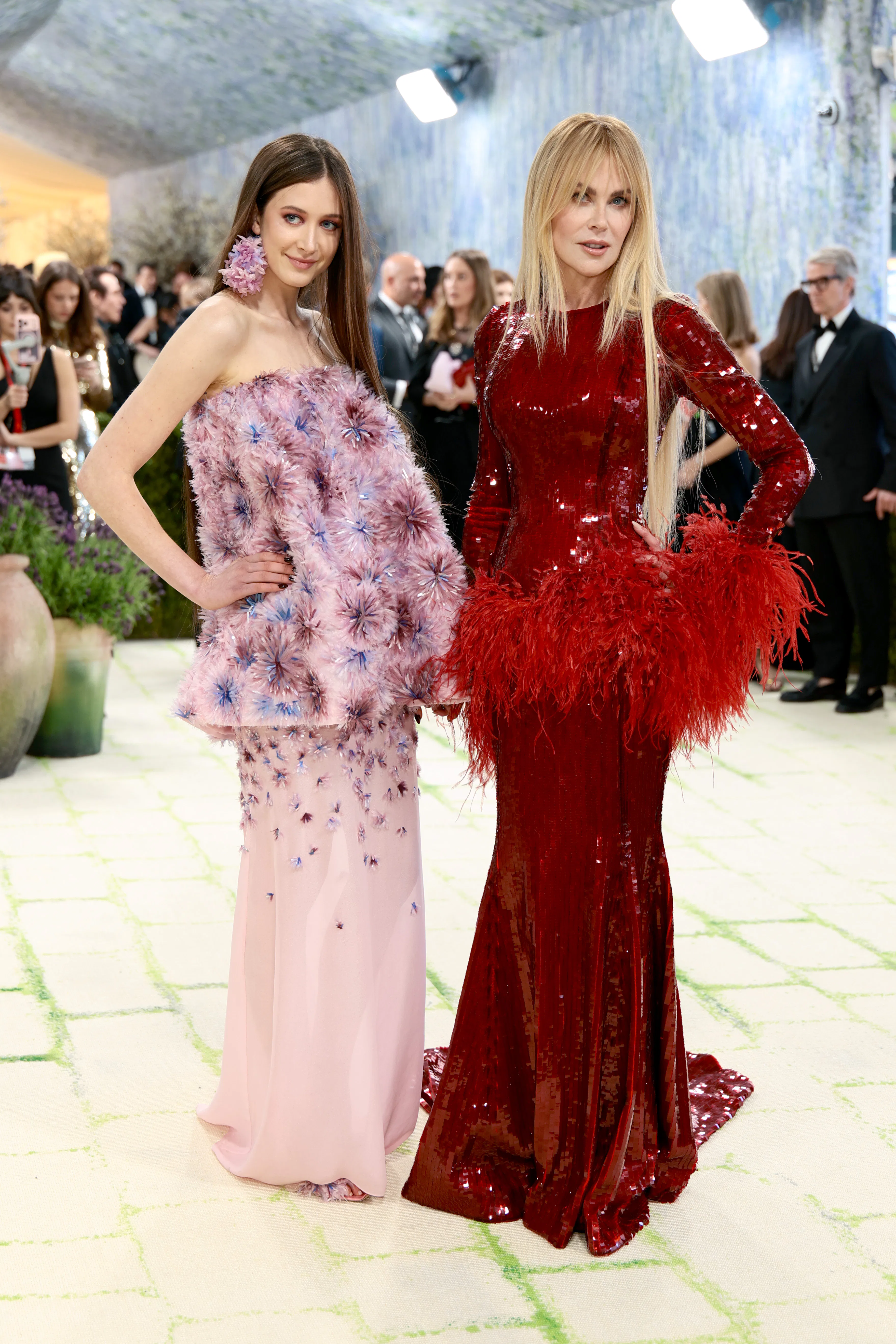 Nicole Kidman Brings Daugther Sunday To Her First Met Gala