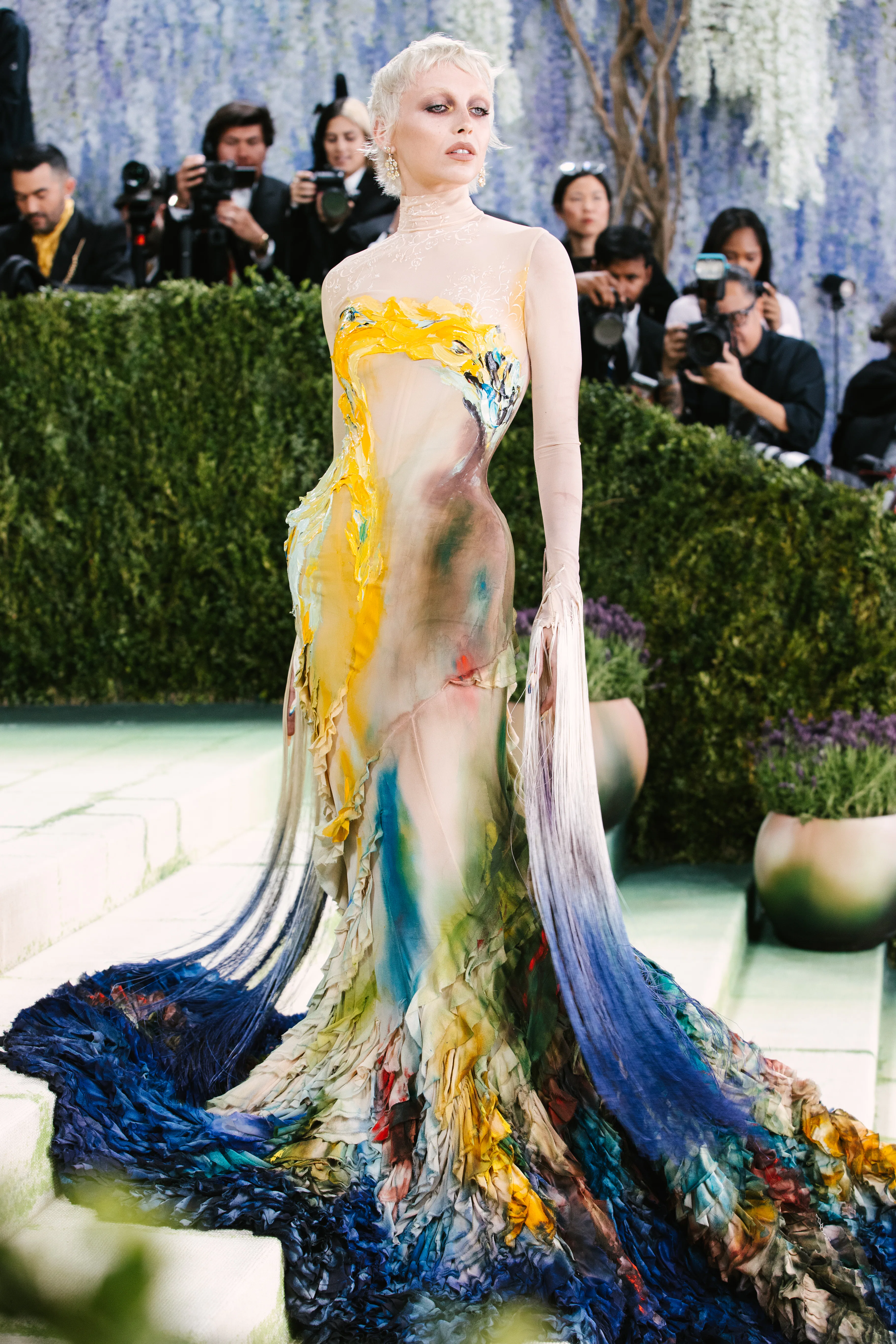 Emma Chamberlain at The 2026 Met Gala Celebrating "Costume Art" held at The Metropolitan Museum of A...