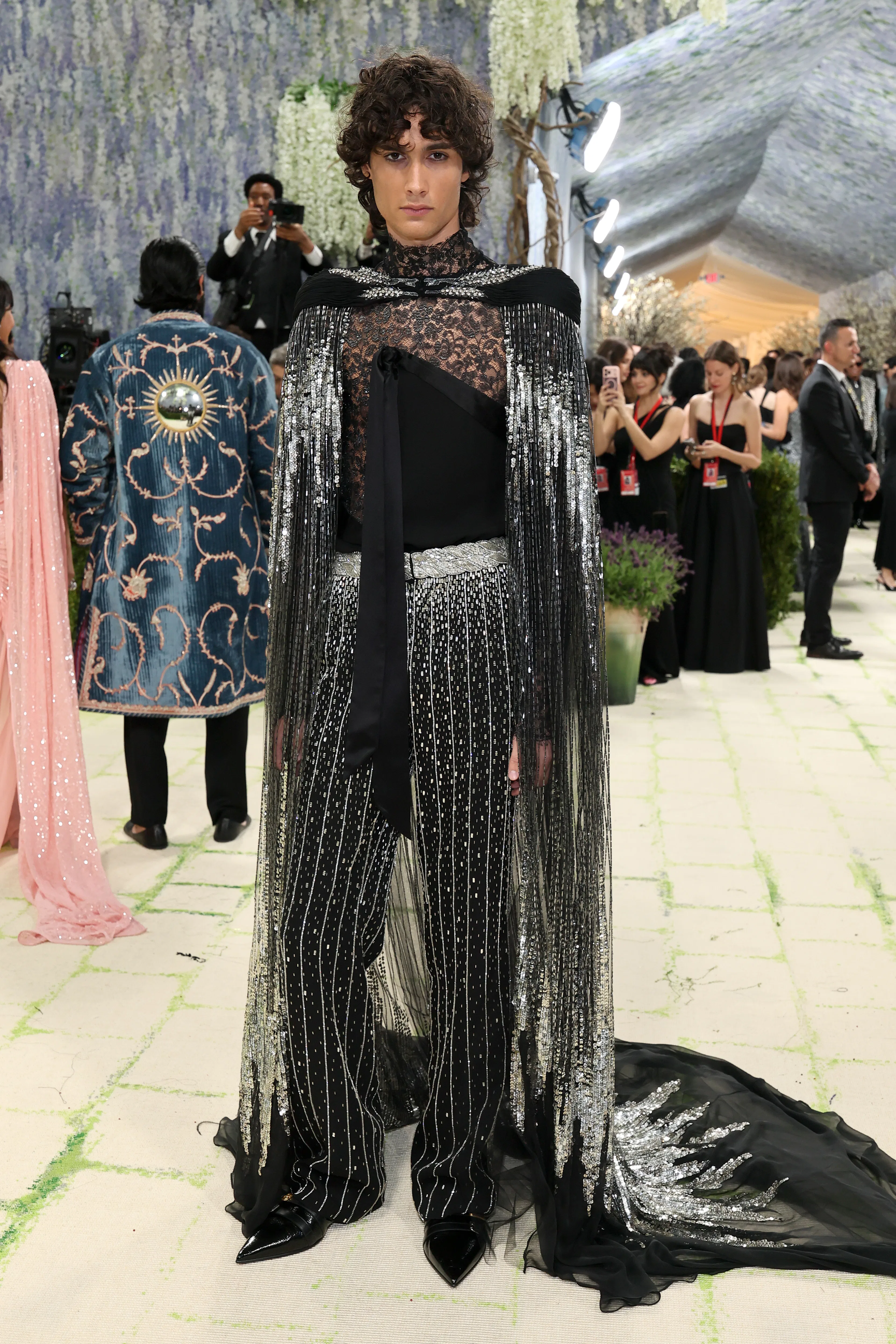 Sombre joins the 2026 Met Gala celebration "costume art" At the Metropolitan Museum of Art on May 0...