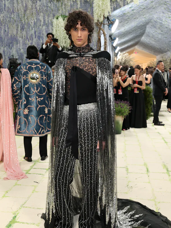 Sombre joins the 2026 Met Gala celebration "costume art" At the Metropolitan Museum of Art on May 0...