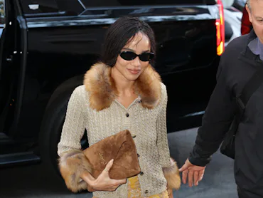 NEW YORK, NY - MAY 03: Zoë Kravitz is seen on May 03, 2026 in New York City. (Photo by Jason Howard...