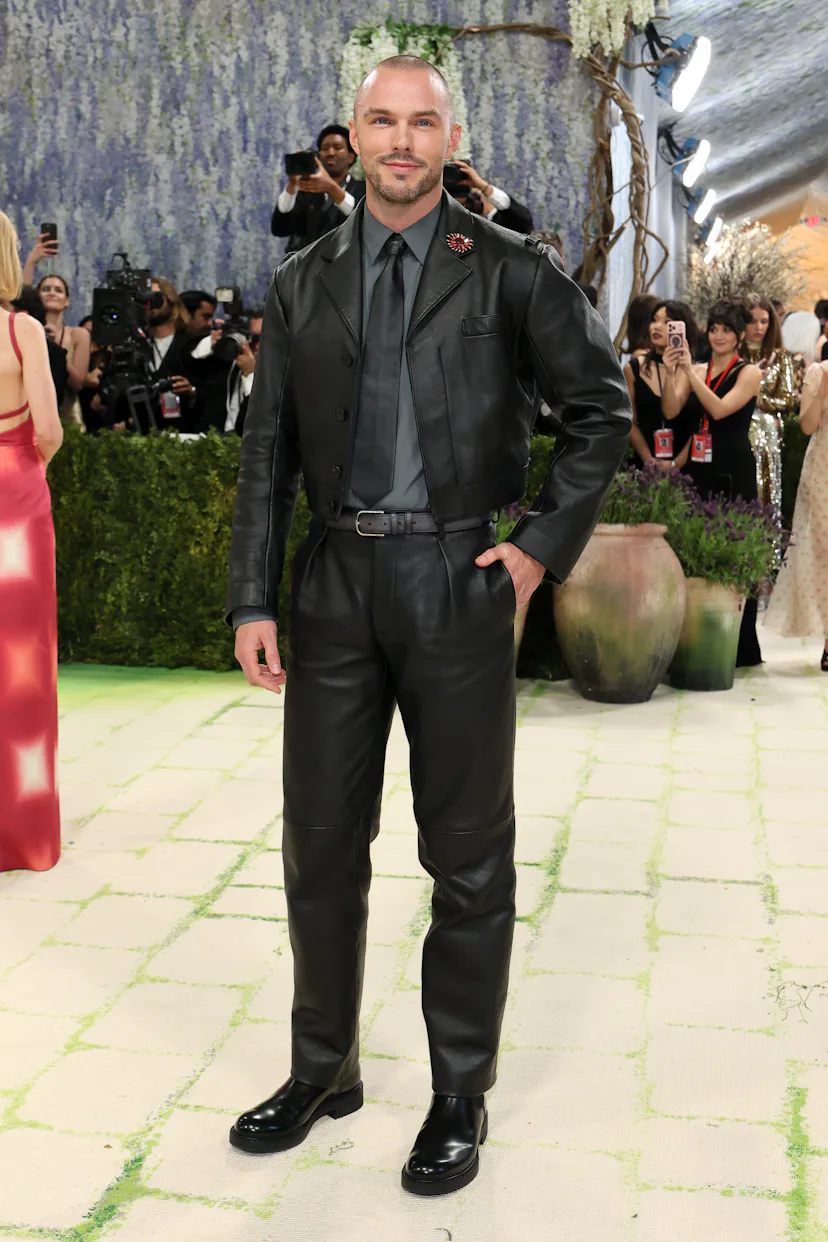 NEW YORK, NEW YORK - MAY 04: Nicholas Hoult attends the 2026 Met Gala celebrating "Costume Art" at t...