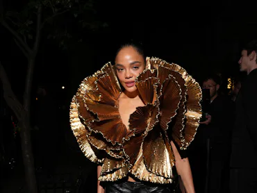 NEW YORK, NEW YORK - MAY 04: Tessa Thompson attends the Saint Laurent Met Gala after party at People...