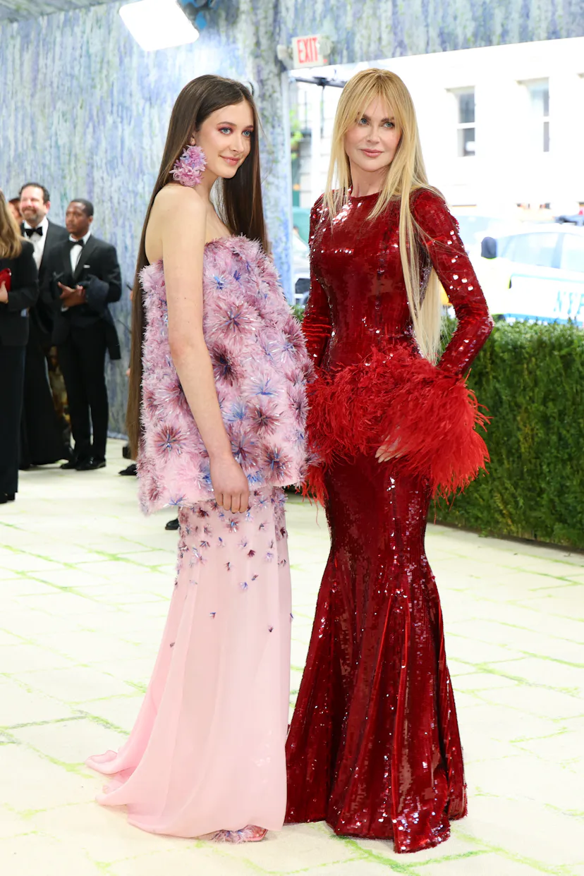Sunday Rose Kidman Urban and Nicole Kidman arrives for the 2026 Met Galaa