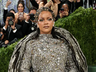 Rihanna attends the 2026 Met Gala
