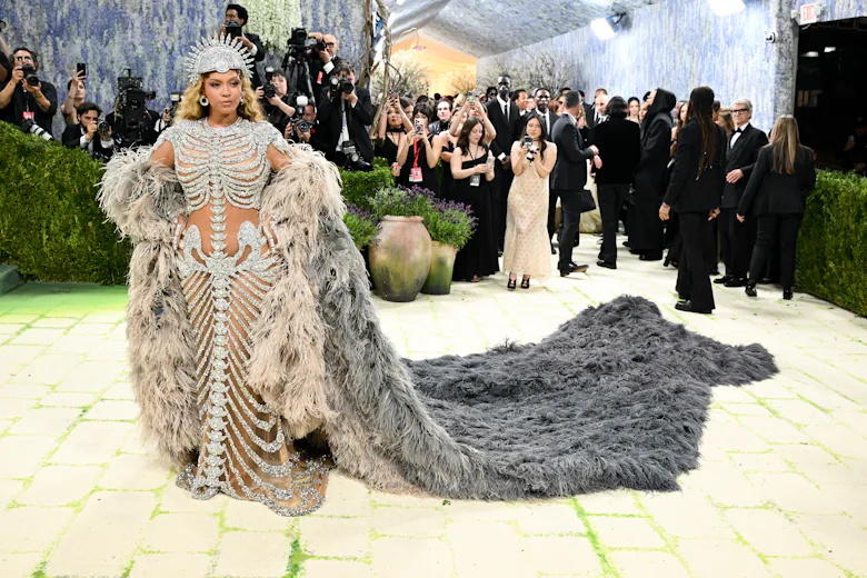Beyoncé Shows Off Her Body and Her Baby Blue at the 2026 Met Gala