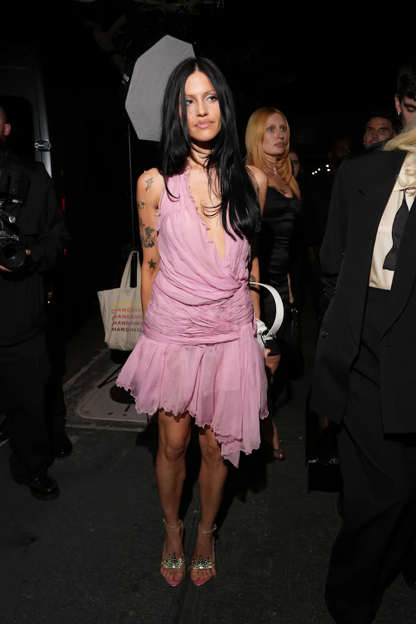 NEW YORK, NEW YORK - MAY 04: Gabbriette attends the Saint Laurent Met Gala after party at People's B...