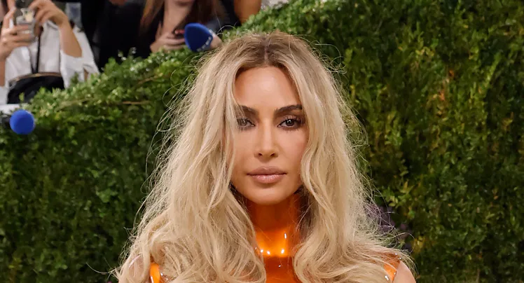 NEW YORK, NEW YORK - MAY 04: Kim Kardashian attends the 2026 Met Gala celebrating "Costume Art" at M...