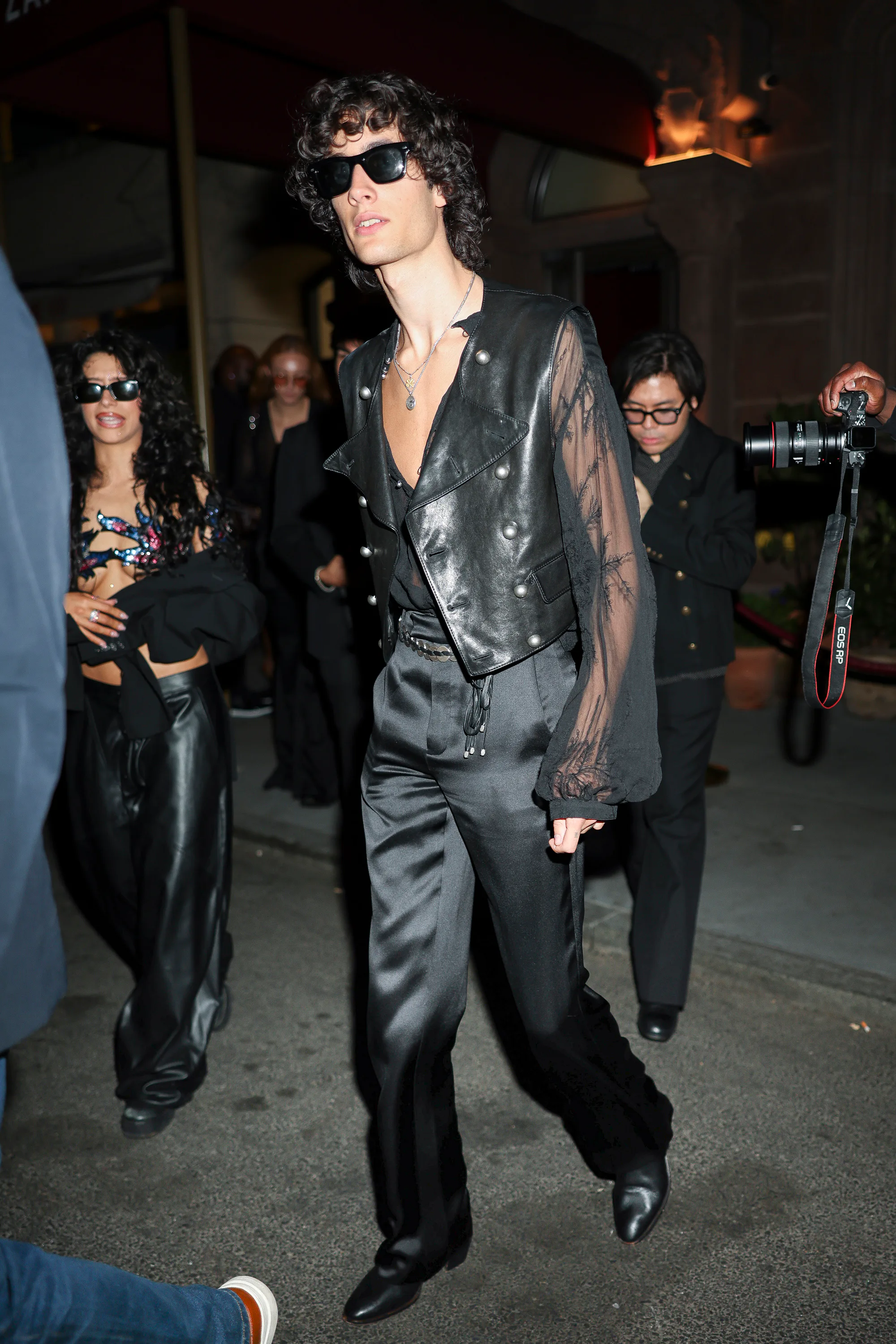 NEW YORK, NEW YORK - MAY 04: Sombr seen at the GQ Met Gala After Party at The Twenty Two in Union Sq...