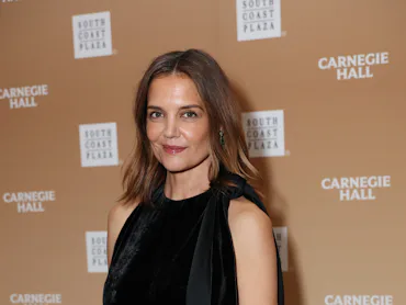 NEW YORK, NEW YORK - MAY 05: Katie Holmes attends Carnegie Hall's 50th Anniversary Of The Concert Of...