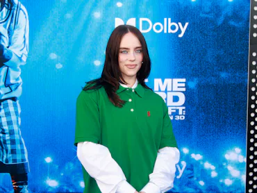 WESTWOOD, CALIFORNIA - MAY 06: Billie Eilish attends the Los Angeles Premiere of Paramount Pictures'...