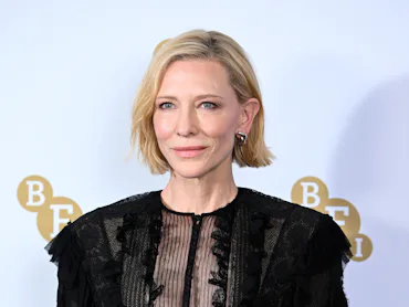 LONDON, ENGLAND - MAY 06: Cate Blanchett attends the BFI Fellowship celebration for Guillermo Del To...