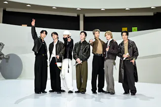 THE TONIGHT SHOW STARRING JIMMY FALLON -- Episode 2273 -- Pictured: (l-r) Jung Kook, Jin, V, Suga, R...
