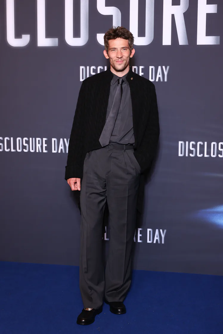 PARIS, FRANCE - JUNE 02: Josh O'Connor attends the "Disclosure Day" Paris Premiere at Le Grand Rex o...