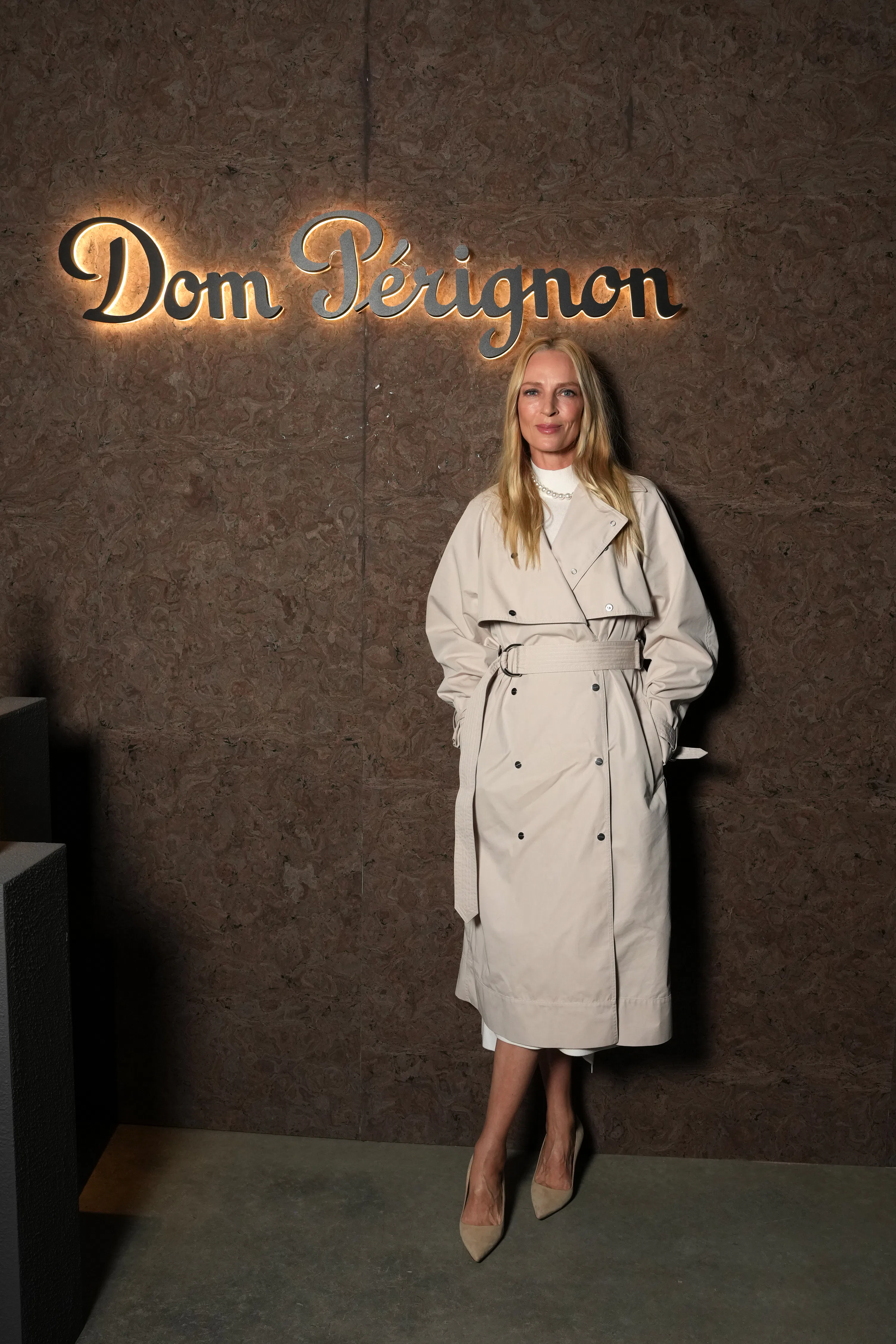 NEW YORK, NEW YORK - JUNE 11: Uma Thurman attends Dom Pérignon Expressions of Harmony at The High Li...