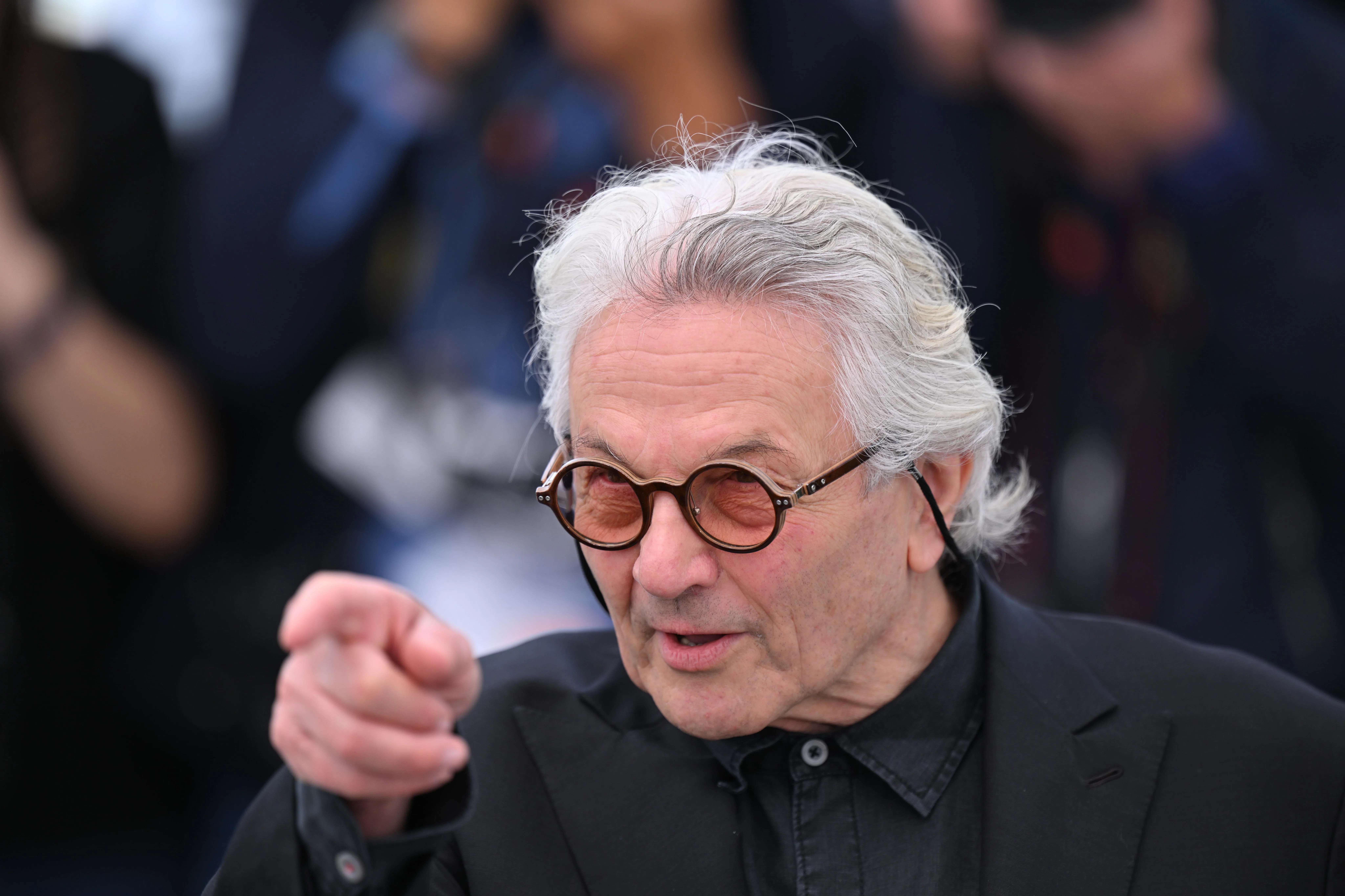 CANNES, FRANCE - MAY 16: Director, screenwriter and producer George Miller attends the photocall for...