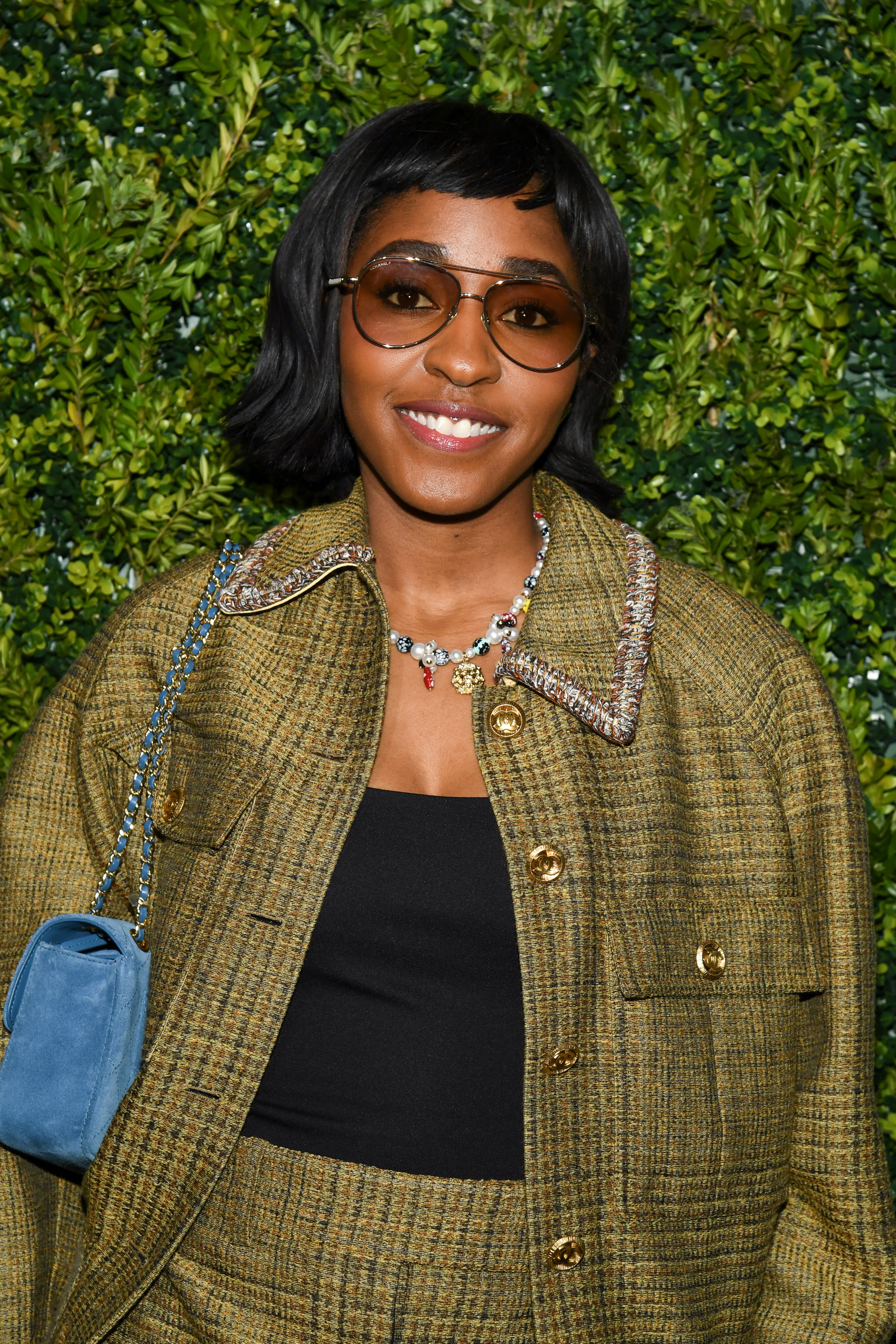 Ayo Edebiri at the CHANEL Tribeca Festival Artists Dinner held at Tribeca Grill on June 08, 2026 in ...