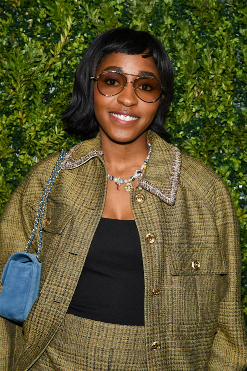 Ayo Edebiri at the CHANEL Tribeca Festival Artists Dinner held at Tribeca Grill on June 08, 2026 in ...