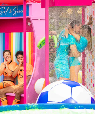 'Love Island Season 8's sexiest hookups include steamy challenges and wild make-out sessions.