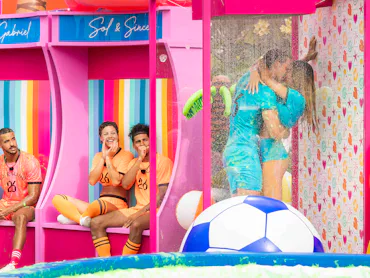 'Love Island Season 8's sexiest hookups include steamy challenges and wild make-out sessions.