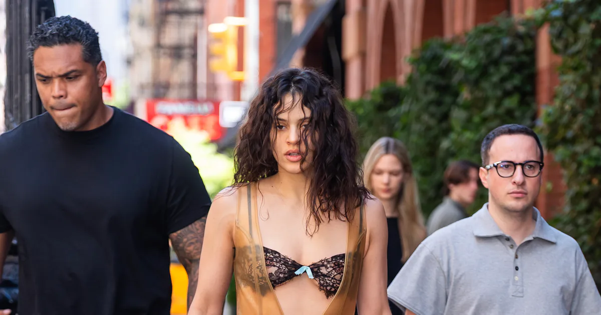 Rosalia's Sheer Latex Tutu Look Isn't For Your Average Ballerina